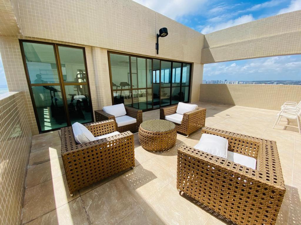 Апартаменты Flat Excelsior- Proximo Shopping Riomar Ресифи Экстерьер фото